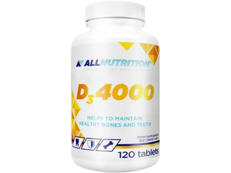 Allnutrition D3 4000 IU, tabletki, 100 µg, 120 tabl.
