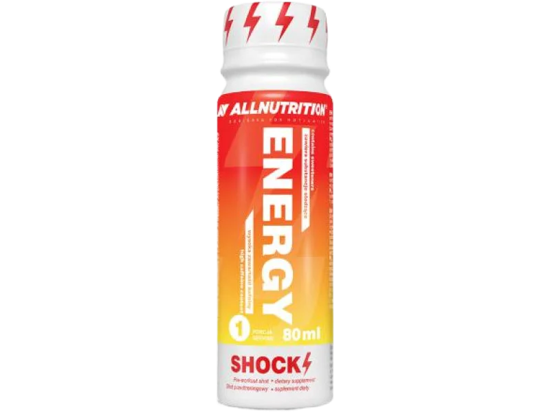 ALLNUTRITION Energy Shock shot, płyn, 80 ml