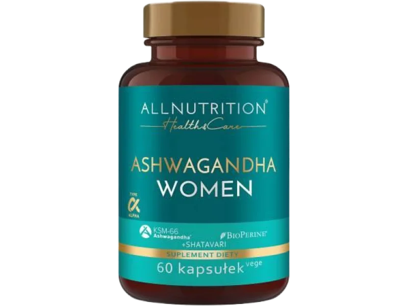 ALLNUTRITION Health & Care Ashwagandha Women, kapsułki, 60 kaps.
