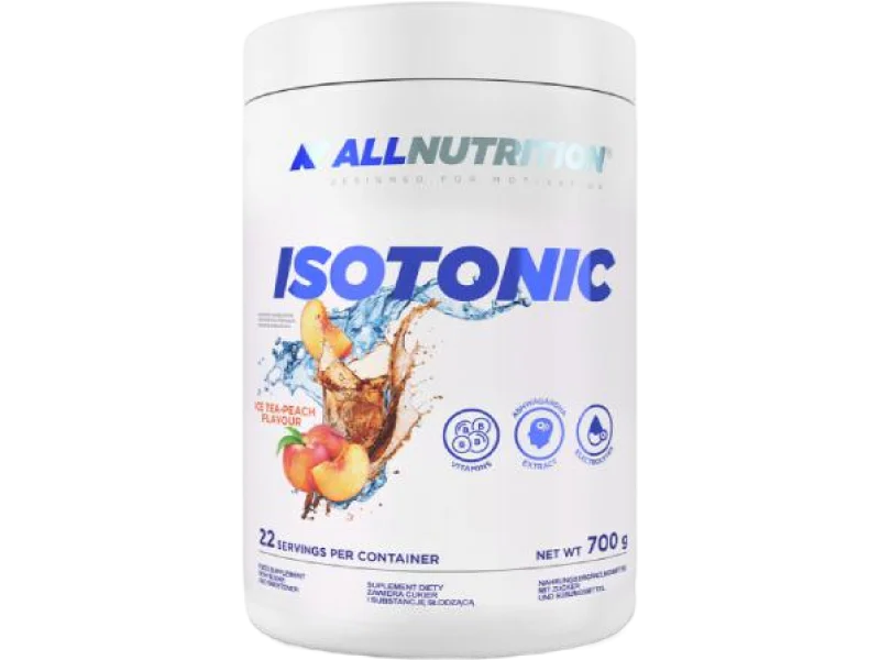 ALLNUTRITION Isotonic Ice tea-Peach, proszek, 700 g
