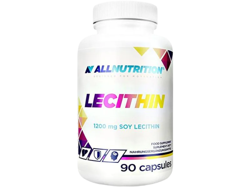 Allnutrition Lecithin, kapsułki, 90 kaps.