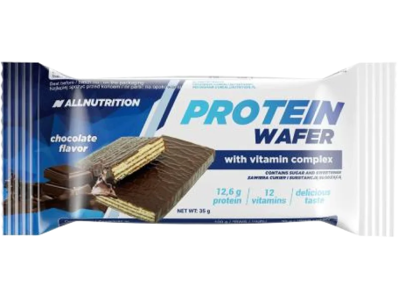 Allnutrition Protein Wafer Bar Chocolate, wafelki, 35 g