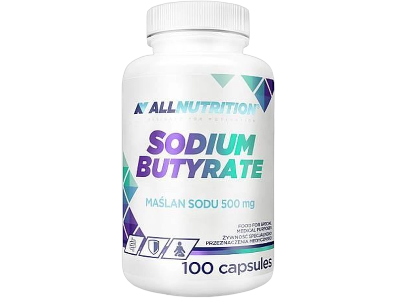 Allnutrition Sodium Butyrate, kapsułki, 100 kaps.