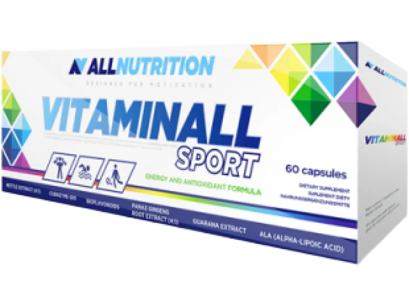 ALLNUTRITION Vitaminall Sport WITAMINY I MINERAŁY, kapsułki, 60 kaps.
