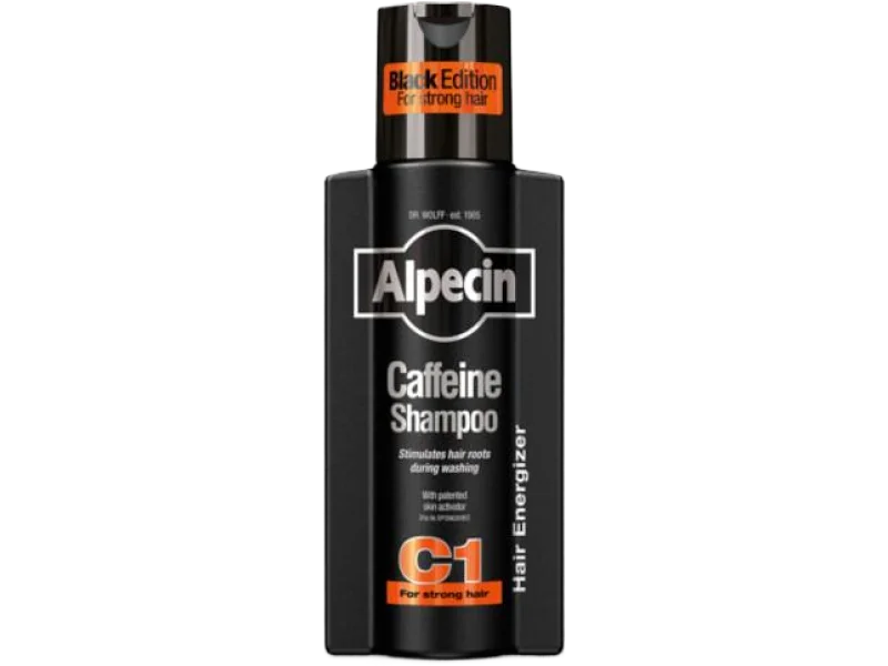 Alpecin Coffein Shampoo C1 Black Edition, szampon, 250 ml