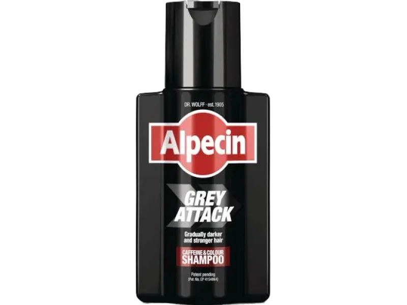 Alpecin Grey Attack, szampon, 200 ml