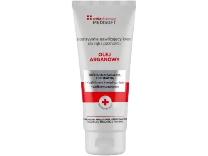 ANIDA Krem do rąk i paznokci z olejem arganowym, 100 ml