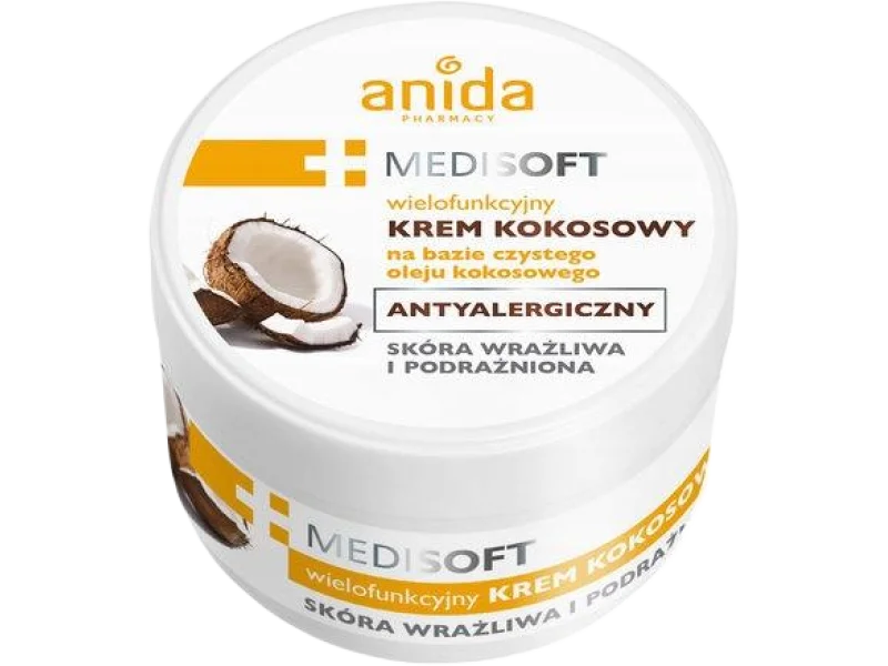 Anida Medisoft Wielofunkcyjny krem kokosowy, 125 ml