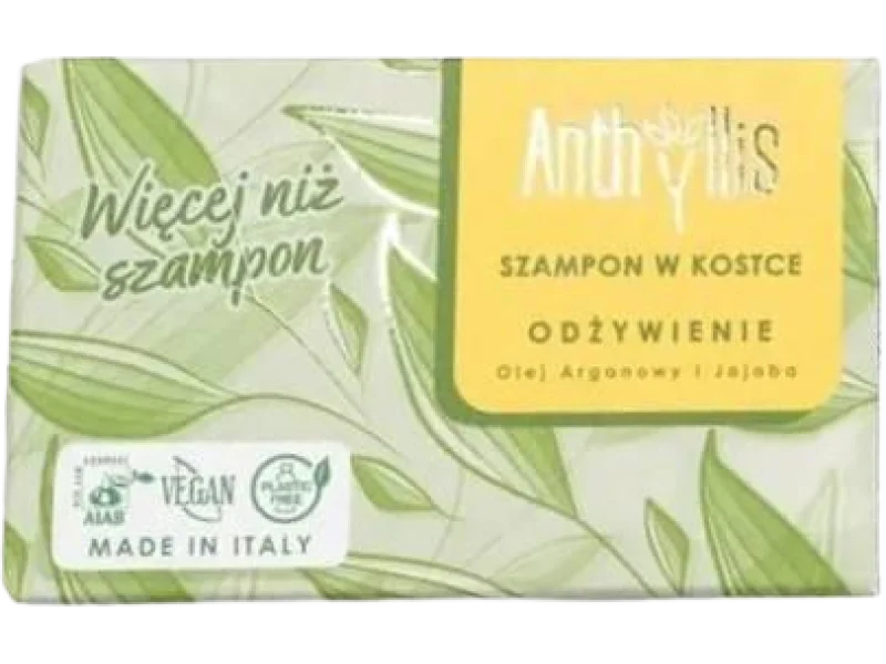 ANTHYLLIS Odżywienie Szampon w kostce Olej arganowy & Olej jojoba, 80 g