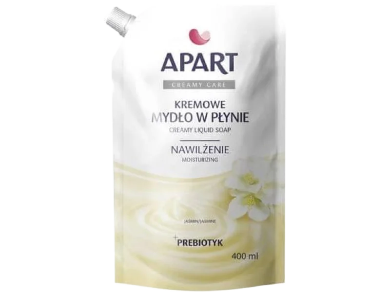 APART Kremowe mydło w płynie jaśmin i jedwab, 400 ml