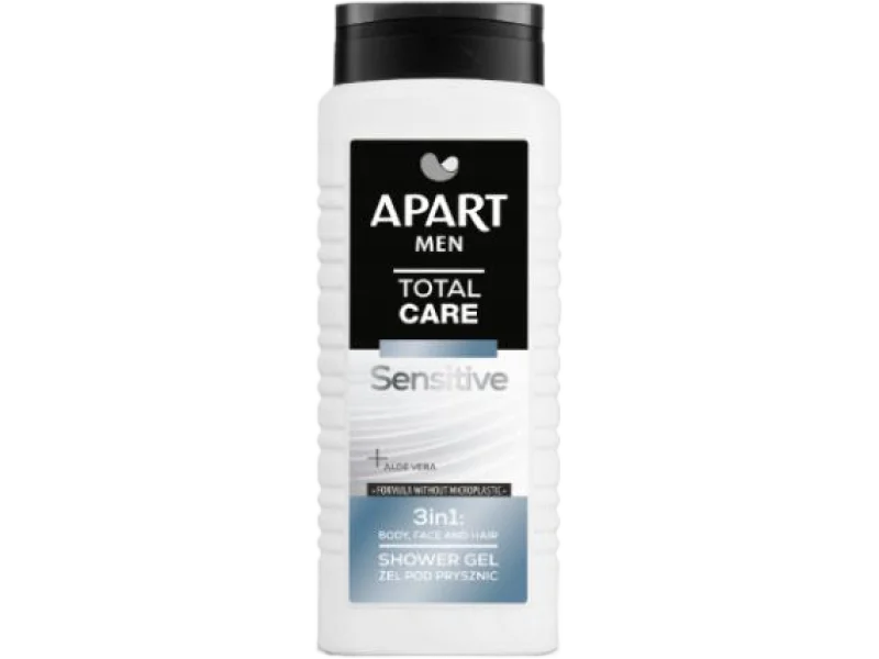 APART Men Total Care Żel pod prysznic Sensitive, żel, 500 ml