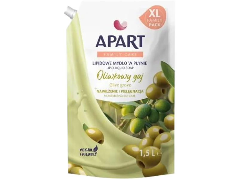 Apart Oliwkowy Gaj Lipidowe mydło w płynie, 1500 ml