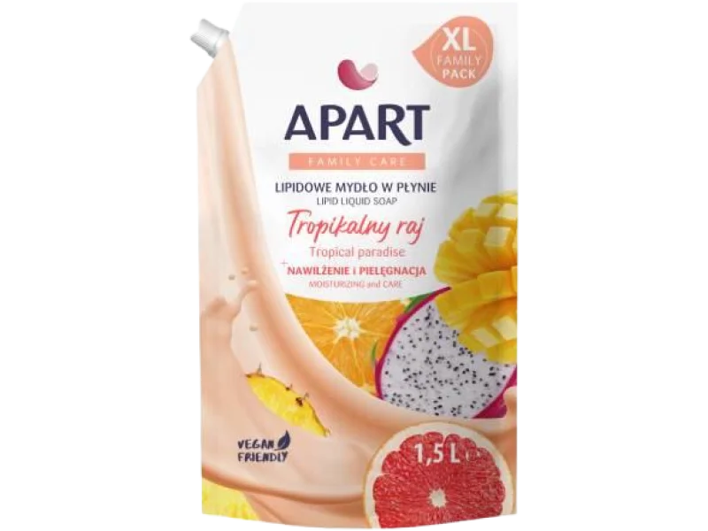 Apart Tropikalny Raj Lipidowe mydło w płynie, 1500 ml
