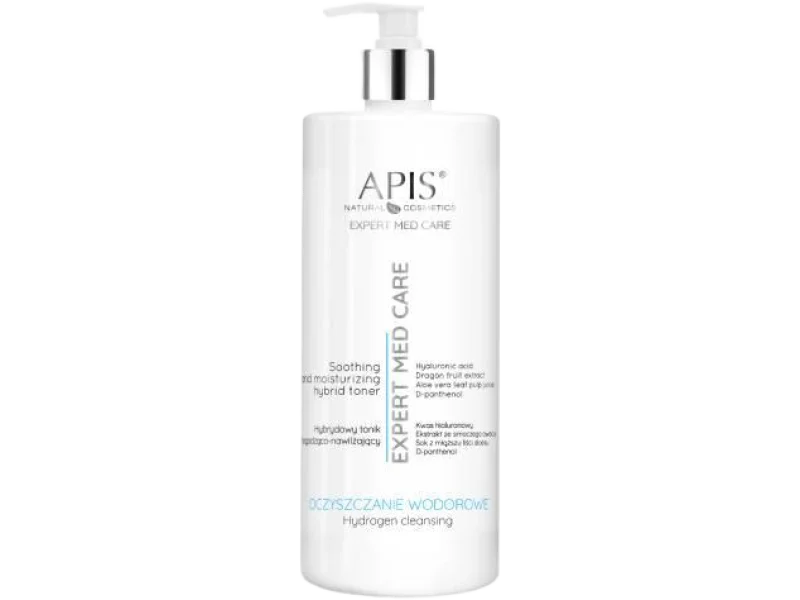 APIS Expert Med Care Hybrydowy tonik łagodząco-nawilżający, 1000 ml