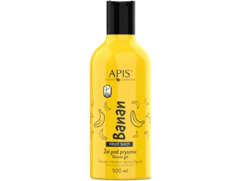 APIS Fruit Shot Bananowy żel pod prysznic, 500 ml