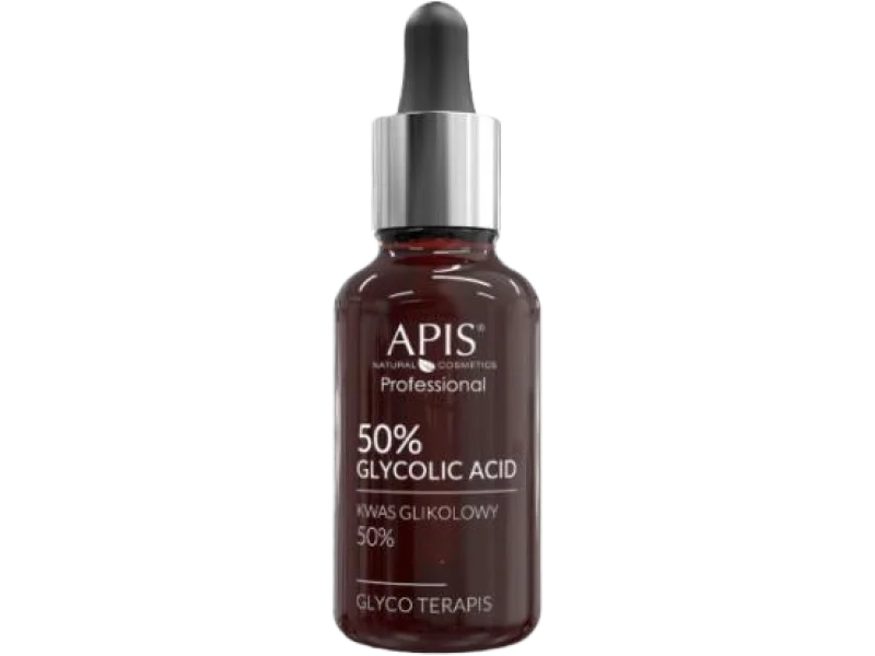 APIS Glyco Terapis Kwas glikolowy, płyn na skórę, 50%, 30 ml