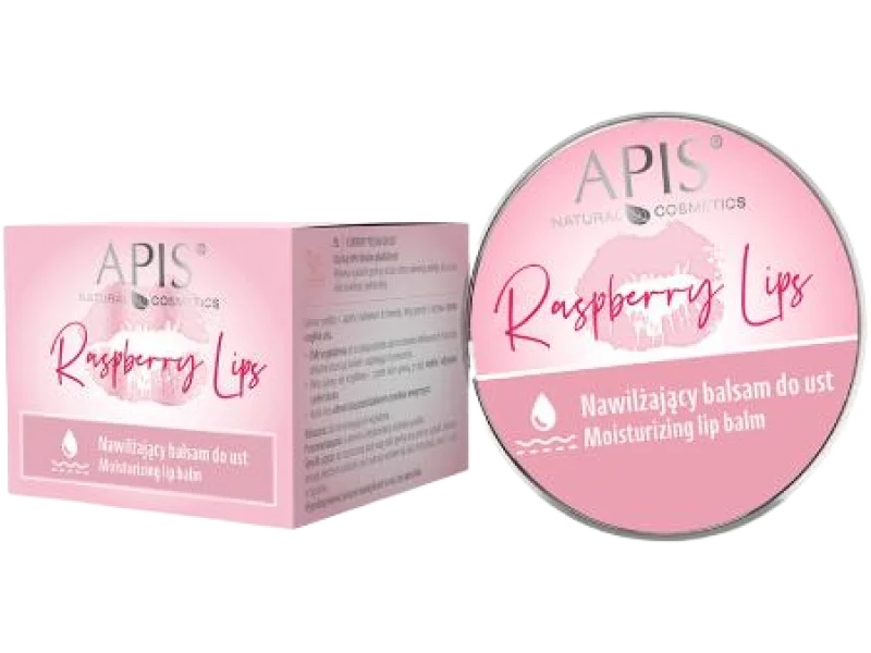 APIS Raspberry LIPS Nawilżający balsam do ust, 10 ml