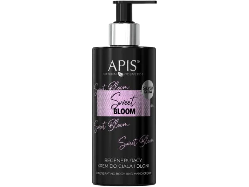 APIS Sweet Bloom regenerujący krem do ciała i dłoni, 300 ml