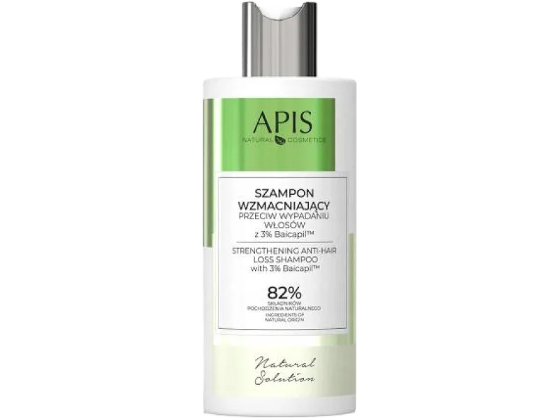 APIS Wzmacniający szampon przeciw wypadaniu włosów z 3% Baicapil, 300 ml