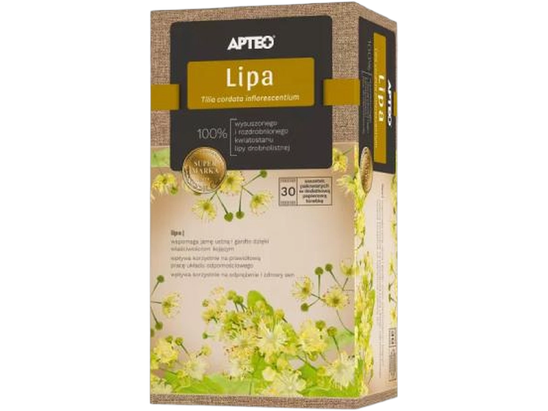 Apteo Lipa, zioła do zaparzania, 20 szt.