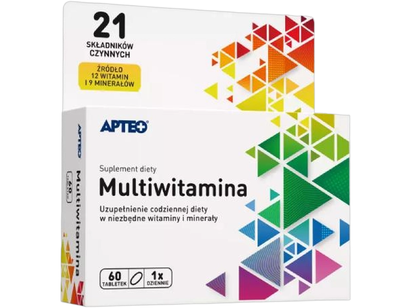 Apteo Multiwitamina, tabletki, 60 tabl.