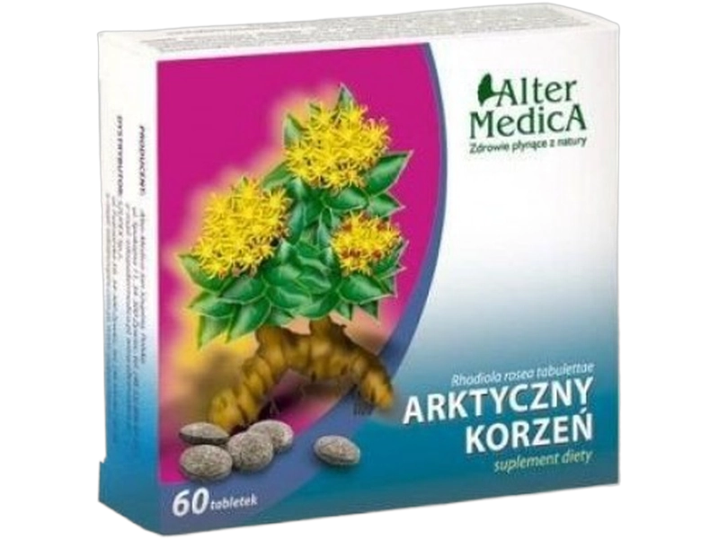 Arktyczny korzeń, tabletki, 225 mg, 60 tabl.