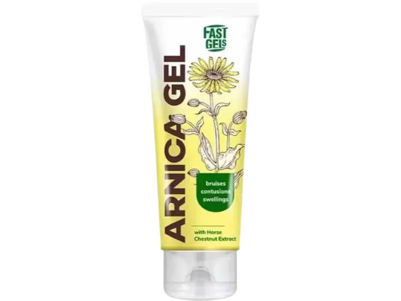 Arnica Fast Gel, żel arnikowy z wyciągiem z kasztanowca na stłuczenia i siniaki, 50 g
