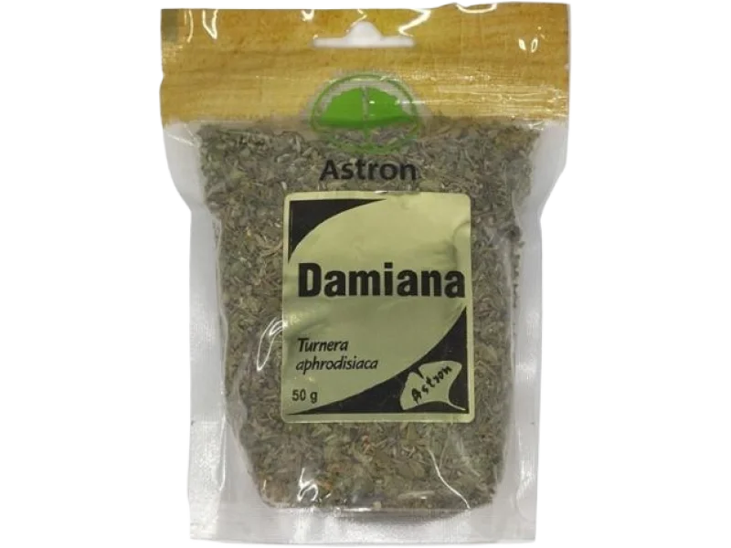Astron Damiana suszone liście, zioła do zaparzania, 50 g
