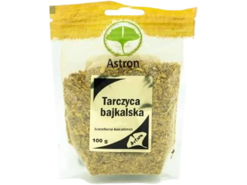 ASTRON Tarczyca Bajkalska, zioła do zaparzania, 100 g