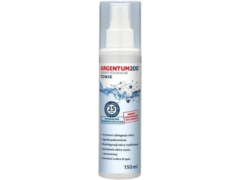 AURA HERBALS Argentum200 Srebro Koloidalne, aerozol, 25 ppm, 150 ml