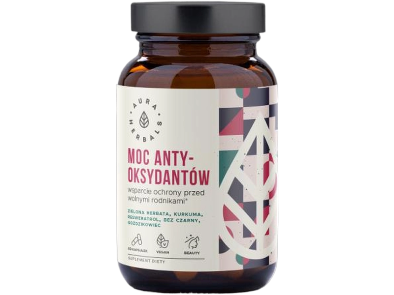 Aura Herbals Moc antyoksydantów, kapsułki, 60 kaps.