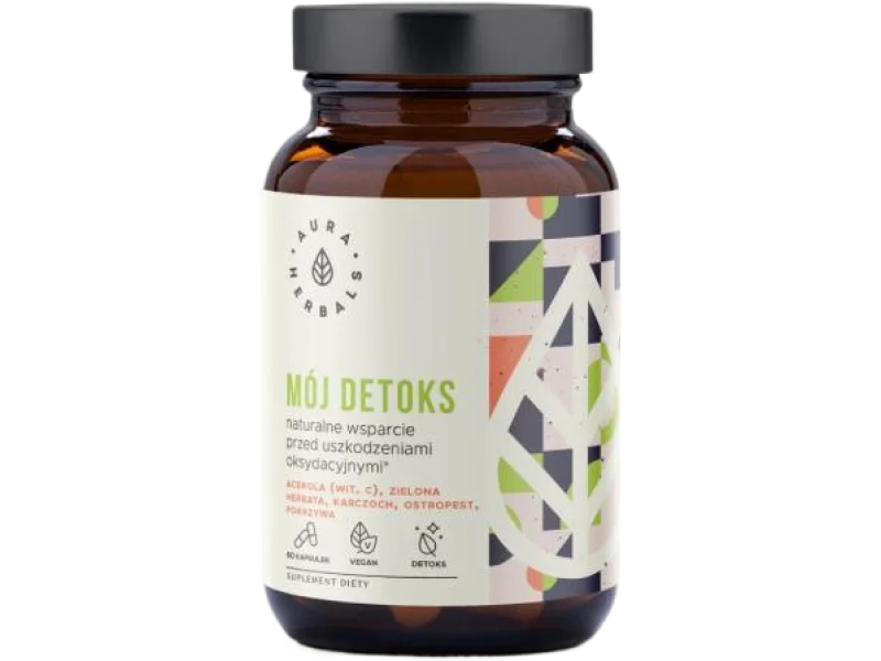 AURA HERBALS Mój Detoks, kapsułki, 60 kaps.