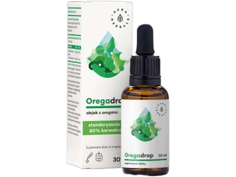 Aura Herbals Oregadrop olejek z oregano, 30 ml