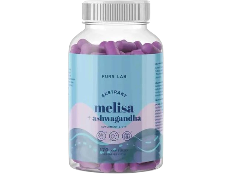 Aura Herbals Pure Lab Ekstrakt melisa, kapsułki, 150 kaps.