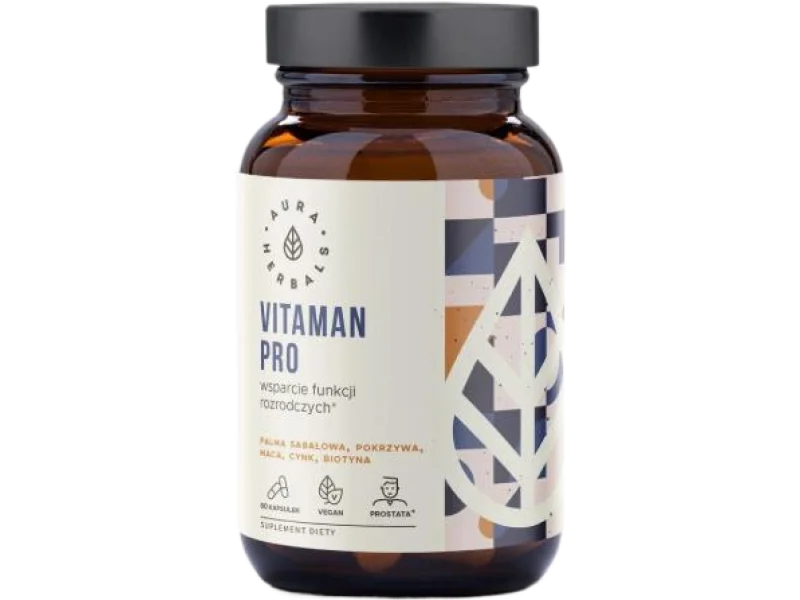 AURA HERBALS Vitaman Pro, kapsułki, 60 kaps.