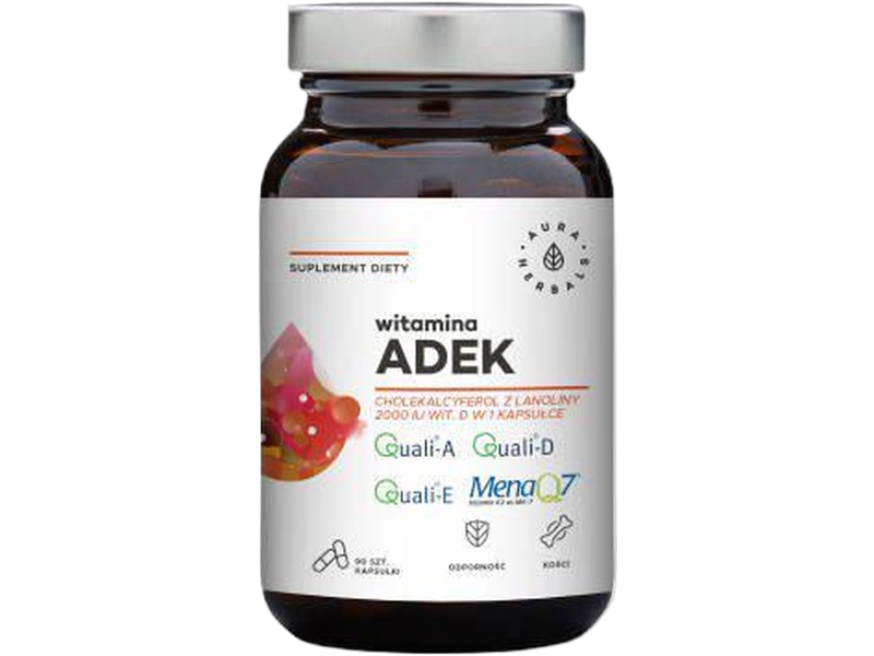 Aura Herbals Witamina ADEK, kapsułki, 90 kaps.