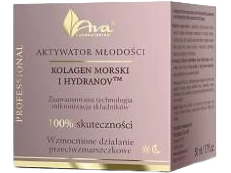 AVA aktywator młodości kolagen morski i hydranov, krem, 50 ml