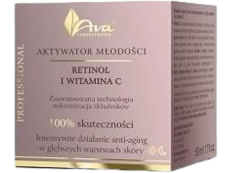 AVA Aktywator Młodości Retinol i Witamina C, krem, 50 ml