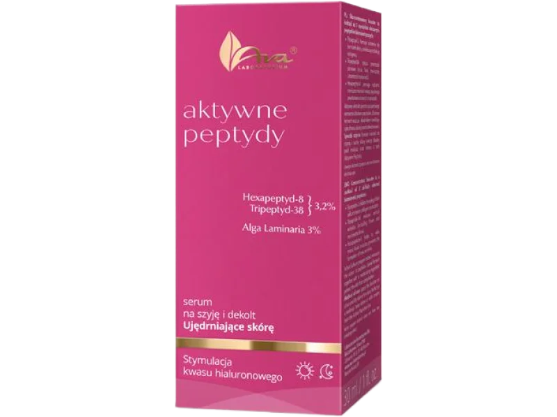 AVA AKTYWNE PEPTYDY Serum na szyję i dekolt, 30 ml
