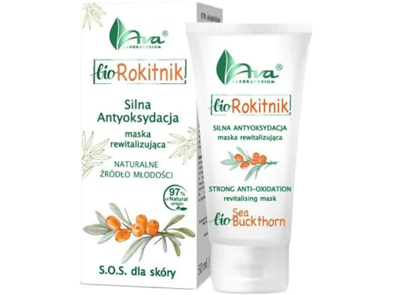 AVA BIO ROKITNIK maska rewitalizująca silna antyoksydacja, 50 ml