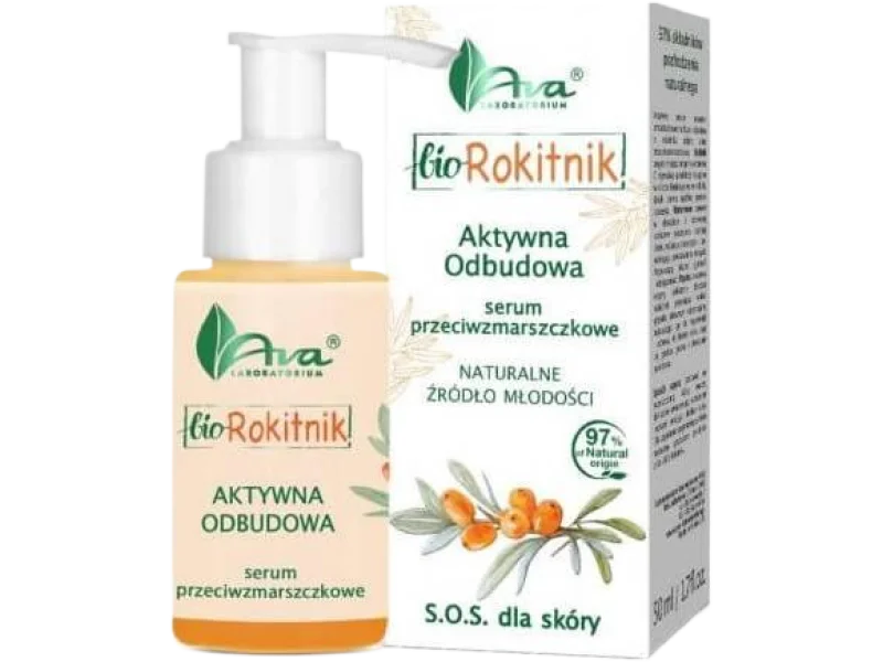 AVA BIO ROKITNIK Serum przeciwzmarszczkowe do twarzy, 50 ml