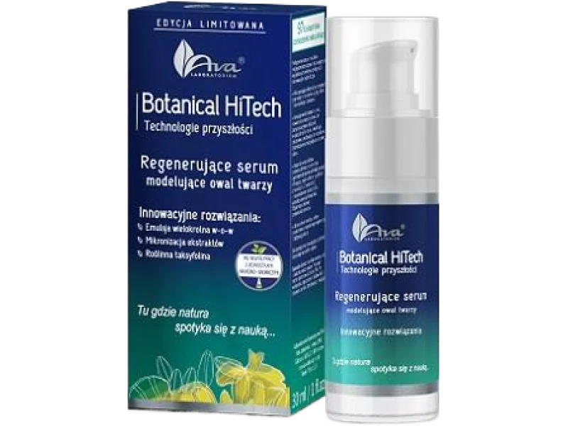 AVA Botanical HiTech Regenerujące serum modelujące owal twarzy, 30 ml