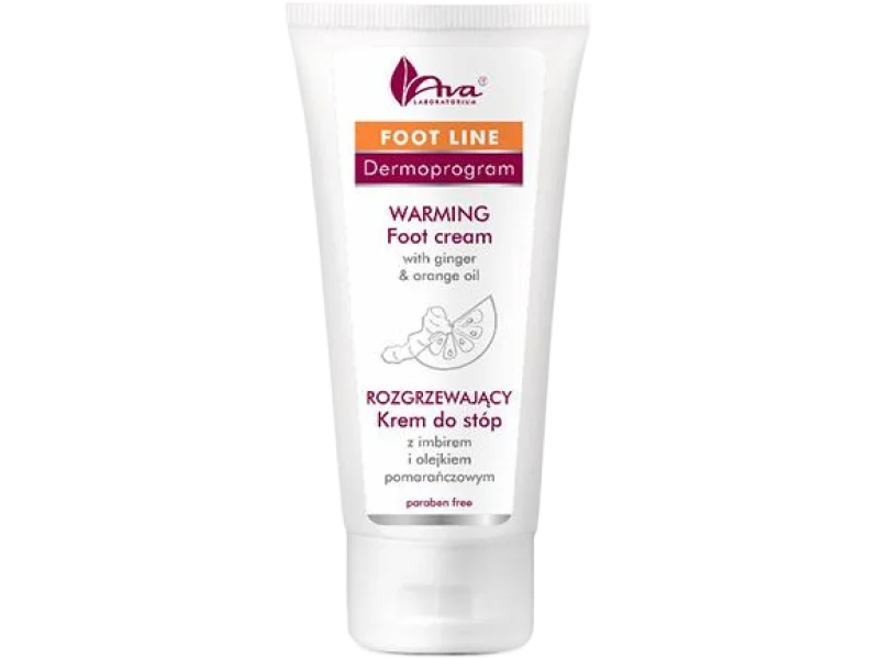 AVA FOOT LINE krem do stóp rozgrzewający, 100 ml