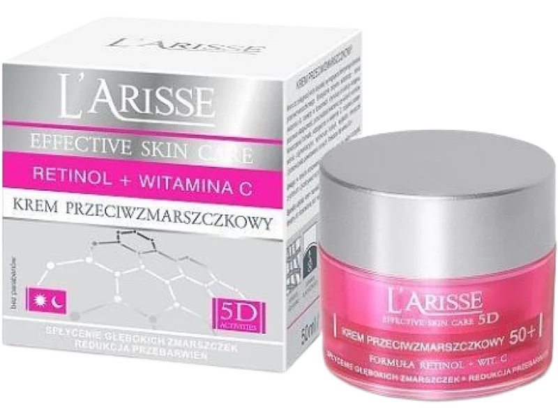 AVA LARISSE 5D K 50+ z retinolem i witaminą C, krem, 50 ml