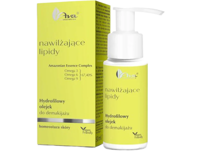 AVA Nawilżające Lipidy Hydrofilowy olejek do demakijażu, 50 ml