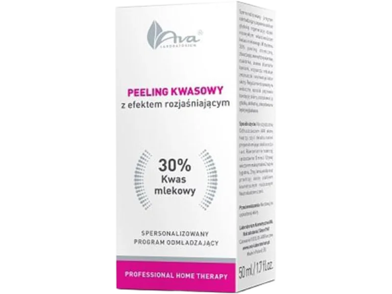 Ava peeling kwasowy z efektem rozjaśniającym, 50 ml