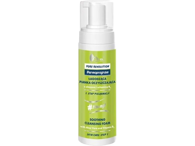 AVA PORE REVOLUTION łagodząca pianka oczyszczająca, 150 ml