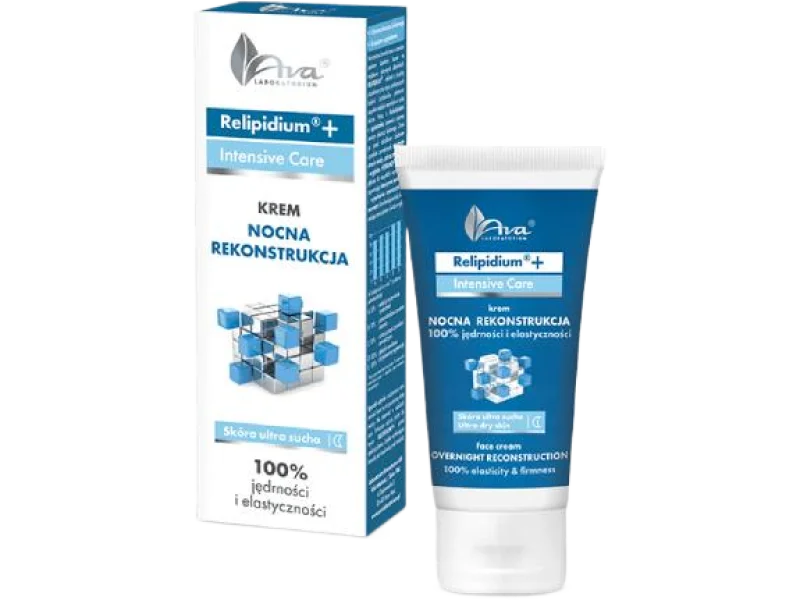 AVA RELIPIDIUM Nocna rekonstrukcja, krem, 50 ml