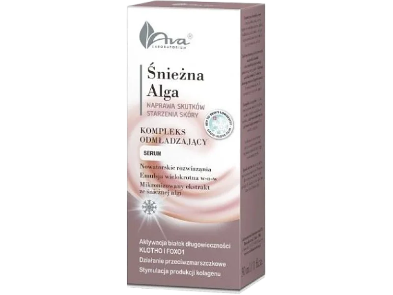 AVA Śnieżna Alga Kompleks odmładzający, serum, 30 ml