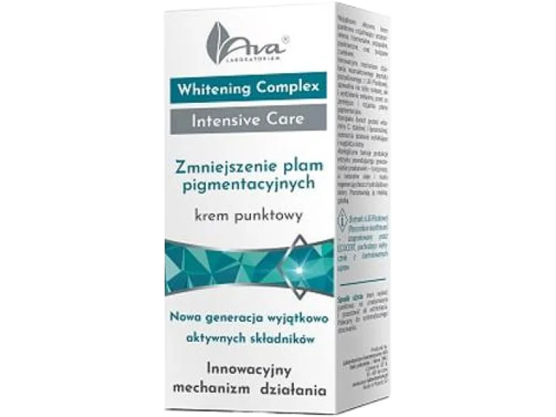 Ava Whitening Complex Intensive Care zmniejszenie plam pigmentacyjnych krem punktowy, 15 ml